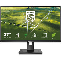 Philips 272B1G 27" monitor Zwart, 75 Hz, VGA, DVI-D, DisplayPort, HDMI, USB, Audio