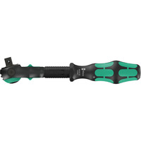 Wera 8000 B Black Edition Zyklop Speed ratel met 3/8" aandrijving Zwart/groen