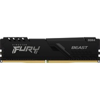 Kingston FURY Beast 32 GB DDR4-3200 (1x 32 GB) werkgeheugen Zwart, KF432C16BB/32, XMP 2.0