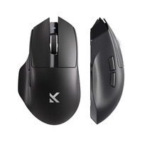 MCHOSE G7 gaming muis Zwart, 12.000 DPI, 2.4 GHz / Bluetooth / USB-C