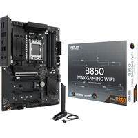 ASUS B850 MAX GAMING WIFI socket AM5 moederbord RAID, 2.5Gb-LAN, Wi-Fi 6E, BT, Sound, ATX