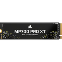 Corsair MP700 PRO XT 1 TB SSD Zwart, PCIe Gen5 x4 NVMe 2.0, M.2 2280, 3D TLC NAND