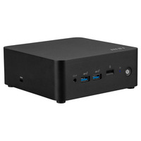 MSI Cubi NUC AI 1UMG-018BEU barebone Zwart | Core Ultra 7 155H | Arc Graphics