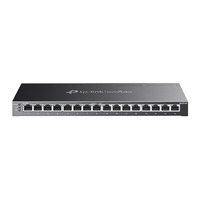 TP-Link Omada SG2016P 16-Poort Gigabit Smart Switch Zwart, 8x PoE+