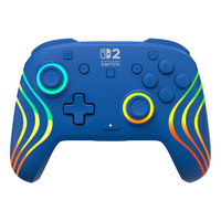 Turtle Beach Afterglow Wave Wireless Controller - Nintendo Switch 2 Blauw, Nintendo Switch 2, Nintendo Switch, Nintendo Switch Lite Nintendo Switch OLED