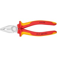 KNIPEX Kombi-tang 03 06 200 VDE combinatietang Rood/geel, 200mm