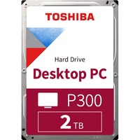 Toshiba P300, 2 TB harde schijf SATA 600, HDWD320UZSVA, Bulk