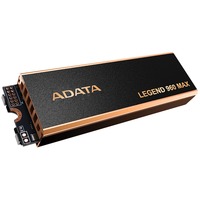 ADATA LEGEND 960 MAX 1 TB SSD Donkergrijs/goud, PCIe 4.0 x4, NVMe 1.4, M.2 2280