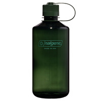 Nalgene Narrow Mouth Sustain Water Bottle, 1 Liter drinkfles Lichtblauw