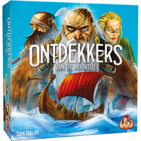 White Goblin Games Ontdekkers van de Noordzee Bordspel Nederlands, 2 - 4 spelers, 60 minuten, Vanaf 12 jaar