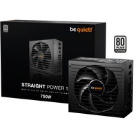 be quiet! Straight Power 12 Platinum 750W voeding Zwart, 1x 12VHPWR, 4x PCIe, Kabelmanagement