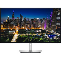 Dell UltraSharp U3225QE 31.5" 4K UHD monitor Zwart/zilver, HDMI, 2x DisplayPort, 5x USB-A, 3x USB-C, 2x Thunderbold 4, RJ-45