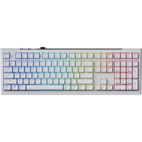 Ducky One X Wireless RGB mechanisch toetsenbord Wit, US lay-out (QWERTY), Ducky Inductive, 100%, Hot-swappable, PBT, 2.4 GHz | Bluetooth | USB-C