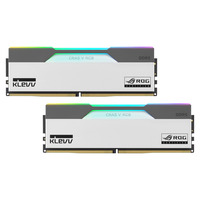 KLEVV 32 GB DDR5-6200 (2x 16 GB) Kit werkgeheugen Wit/zwart, KD5AGUA80-62B320P, CRAS V RGB ROG, XMP 3.0, EXPO
