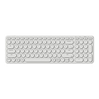 Keychron B4 Pro-K8 toetsenbord Wit, US lay-out (QWERTY), Scissor switches, 96%, ABS keycaps, 2.4 GHz | Bluetooth | USB