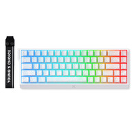 MCHOSE Ace 68 Hall Effect Magnetic Switch Gaming Keyboard Wit, US lay-out, Ice Rhino Magnetic, 60%, RGB, Hot swap, USB-C, Hall Effect Sensor