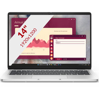 Dell Pro 14 PC14250 14"  laptop Platina | Core Ultra 7 255U | Intel Graphics | 16 GB | 512 GB SSD