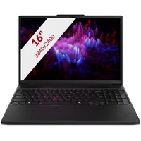 Lenovo ThinkPad P16s Gen 3 (21KS000QMH) 16" laptop Zwart | Core Ultra 9 185H | Intel Arc | 64 GB | 1 TB SSD