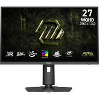 MSI MAG 274QPF X32 27" gaming monitor Zwart, 2x HDMI, 1x DisplayPort, AMD Free-Sync, 320 Hz