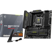 MSI MAG B850M MORTAR WIFI socket AM5 moederbord Zwart, RAID, 5 Gb-LAN, WLAN, BT, Sound, ATX