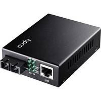 Cudy MC100MA-2 10/100M Ethernet Media Converter mediaconverter Zwart