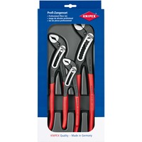 KNIPEX Alligator-Set 00 20 09 V03 tangenset Rood, 3-Delig