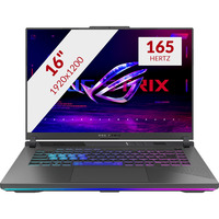 ASUS ROG Strix G16 G614PP-RV046W 16"  gaming laptop Grijs/zwart | R9 8940HX | RTX 5070 | 16 GB | 1 TB SSD
