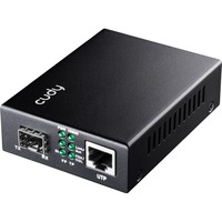 Cudy MC220 Gigabit Ethernet Media Converter mediaconverter Zwart