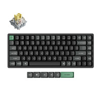 Keychron K2 Ultra 8K Wireless Custom Mechanical Keyboard Zwart, US lay-out (QWERTY), Keychron Apex Banana, 75%, RGB leds, OSA Double-shot PBT, USB-C | 2.4 GHz | Bluetooth 5.2
