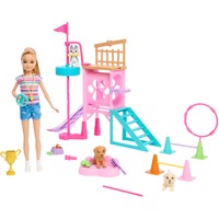 Mattel Barbie Family & Friends - Stacie's Puppy Playground Pop