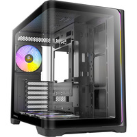 Antec C5 Curve ARGB midi tower behuizing Zwart | 2x USB-A | 1x USB-C | Tempered Glass