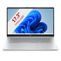 HP OmniBook 3 Laptop 17-dp0050ndx (E10KSEA) 17.3"  laptop Grijs/zilver | Ryzen 5 7520U | Radeon 610M | 8 GB | 512 GB SSD