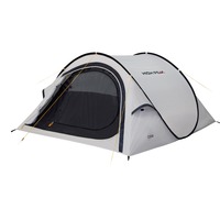 High Peak Boston 3 tent aluminium/donkergrijs