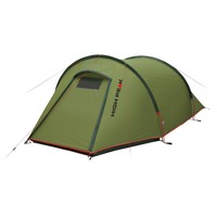 High Peak Kite 2 tent Groen/rood