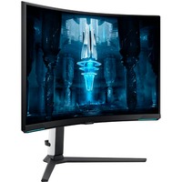 Samsung Odyssey Neo G8 S32BG850NP 32" 4K UHD curved gaming monitor Zwart/wit, 2x HDMI, DisplayPort, 2x USB-A, 240 Hz