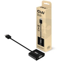 Club 3D HDMI 1.4 naar VGA adapter met audio Zwart