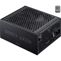 NZXT C1500 Platinum, 1500 Watt voeding  Zwart, 6x PCIe, 2x 12VHPWR, Kabelmanagement