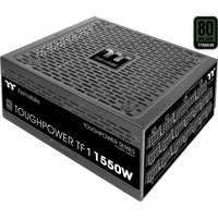 Thermaltake Toughpower TF1 modulaire 1550 watt voeding  Zwart, 12x PCIe, 12x PCIe, Kabelmanagement
