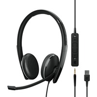 EPOS ADAPT 165T USB II on-ear headset Zwart, Stereo, USB, Microsoft Teams