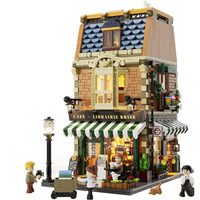 Lumibricks Town Life - Book-Cafe Constructiespeelgoed F9031