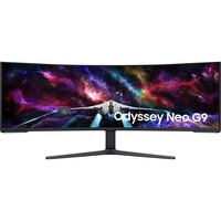 Samsung Odyssey Neo G95NC 57" 4K Ultra HD Curved UltraWide gaming monitor Wit/zwart, 1x DisplayPort, 3x HDMI, 2x USB-A, 240 Hz