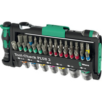 Wera Tool-Check PLUS 2, 39‑delig bitset Zwart/groen