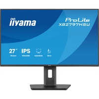 iiyama ProLite XB2797HSU-B1 27" monitor Zwart, 120 Hz, HDMI, DisplayPort, USB-C, Audio