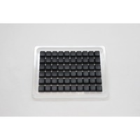 Ducky Blank Black keycaps Zwart, 132 stuks, MDA Profile