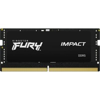 Kingston FURY 16 GB DDR5-5600 laptopgeheugen Zwart, KF556S40IB-16, Impact