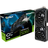 Palit GeForce RTX 5060 Infinity 2 OC grafische kaart DLSS 4, 3x DisplayPort, 1x HDMI 2.1