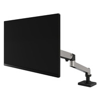 Ergotron LX Pro bureau monitorarm Geborsteld aluminium
