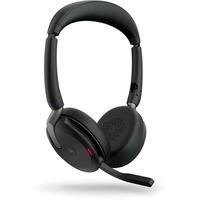 Jabra Evolve2 65 Flex on-ear headset Zwart, Bluetooth, USB-A, USB-C