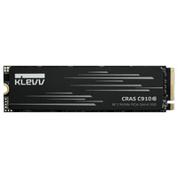 KLEVV CRAS C910G 2 TB SSD Zwart, K02TBM2SP0-10G, PCIe Gen 4.0 x4, NVMe 2.0