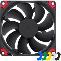 Noctua NF-A9x14 HS-PWM chromax.black case fan Zwart, 4-pins PWM aansluiting